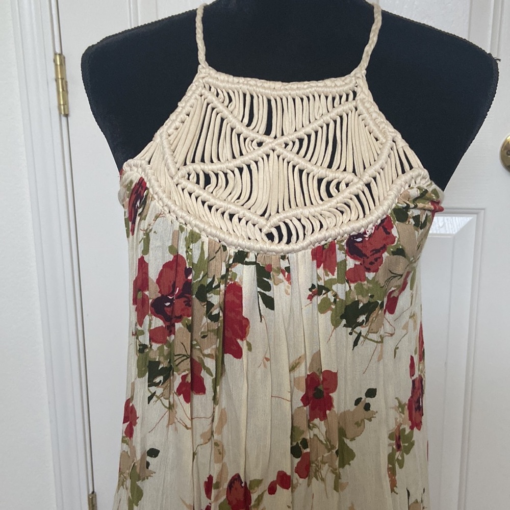 VOLCOM floral size small dress - Picture 2 of 6